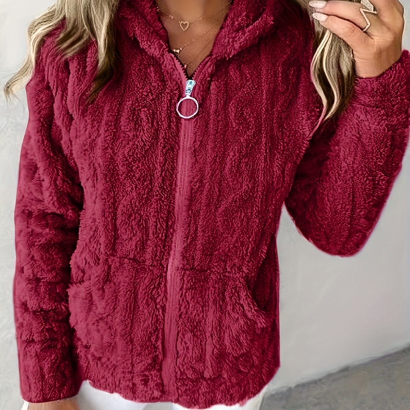 Bánach | Cozy Hooded Fleece Jacket