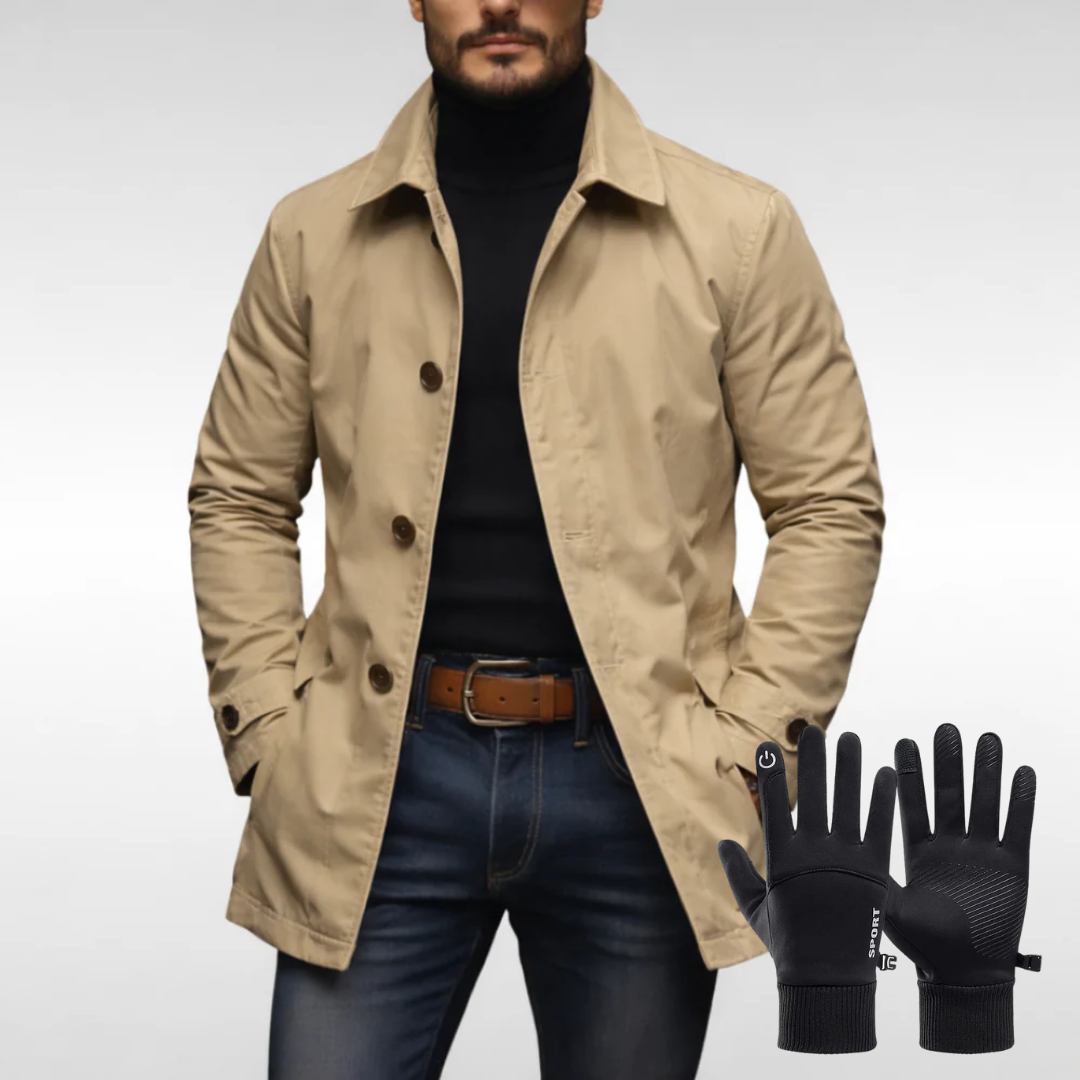 Cairde | Weatherproof Stylish Coat (+Free Thermal Gloves)