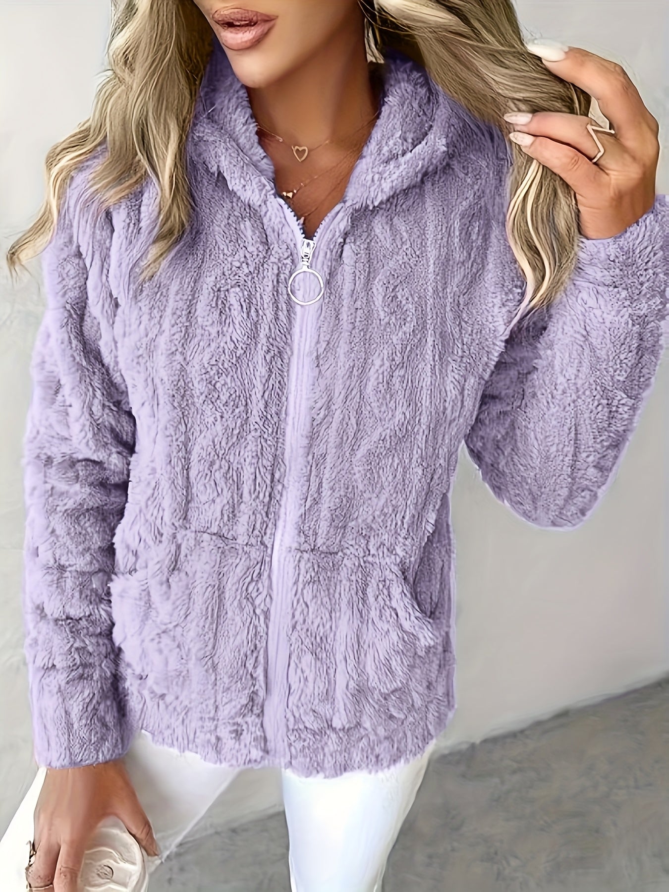 Bánach | Cozy Hooded Fleece Jacket