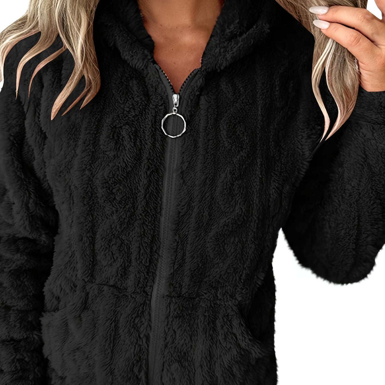 Bánach | Cozy Hooded Fleece Jacket