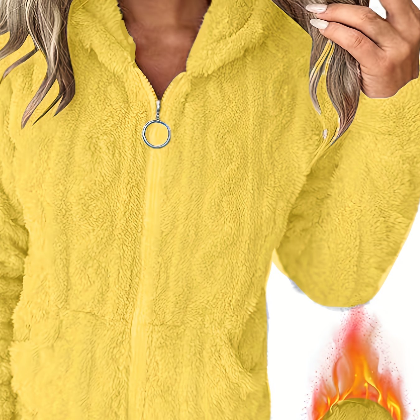 Bánach | Cozy Hooded Fleece Jacket