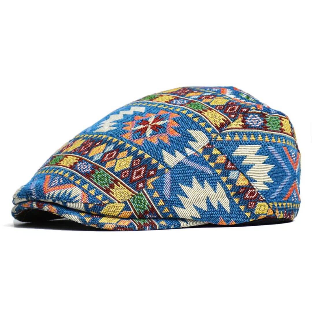 Brenna | Patterned Flat Cap (BUY 1 GET 1 FREE)