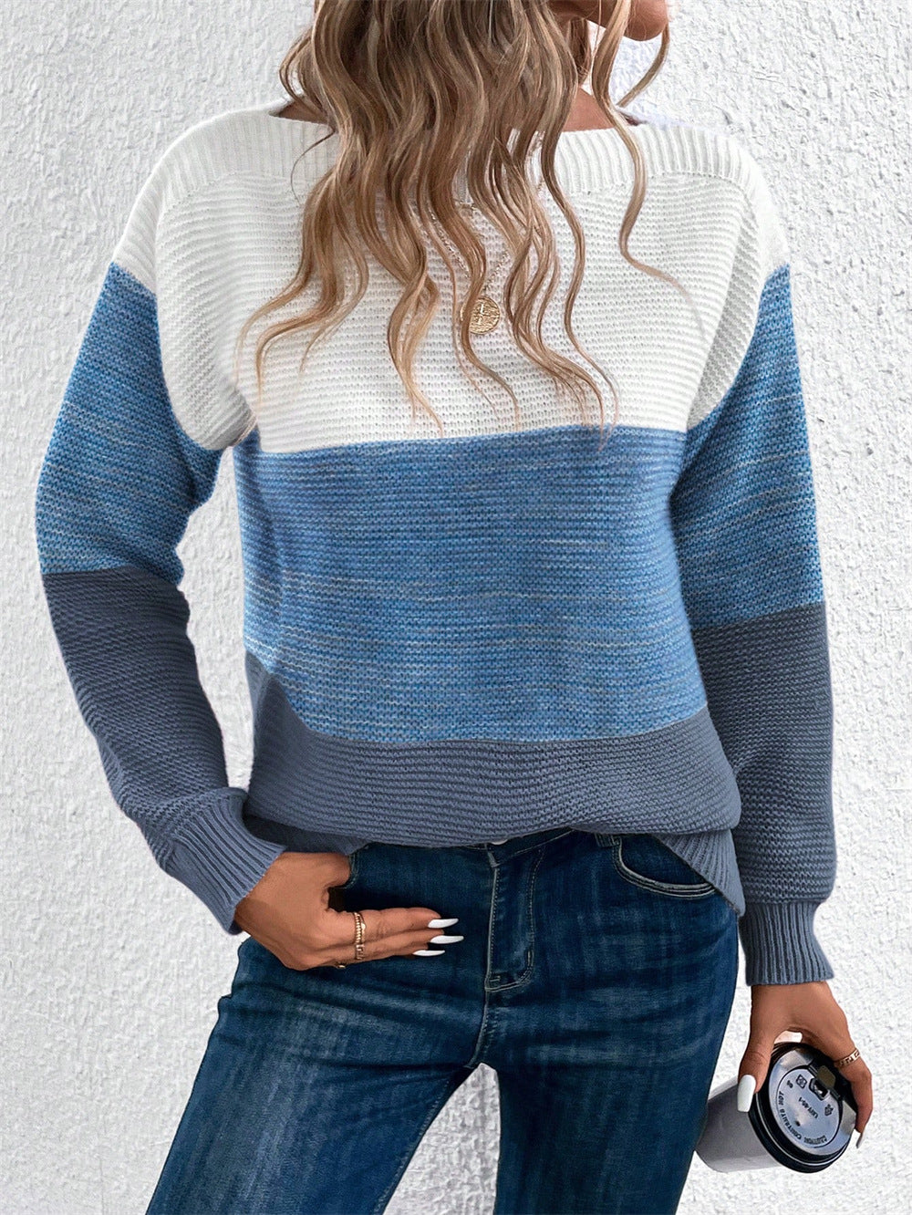 Cairn | Cozy Colourblock Knit Sweater