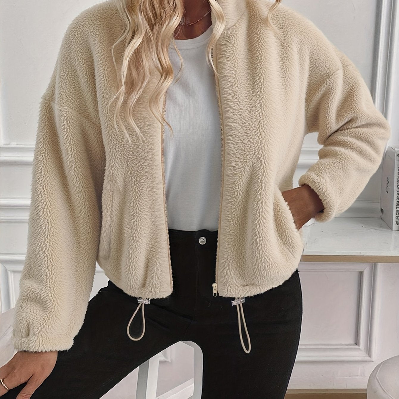 Caitlin | Cozy Zip-Up Fleece Jacket