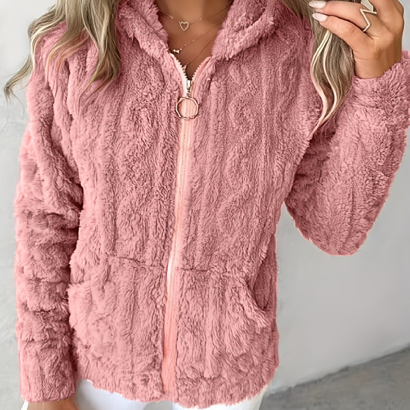 Bánach | Cozy Hooded Fleece Jacket