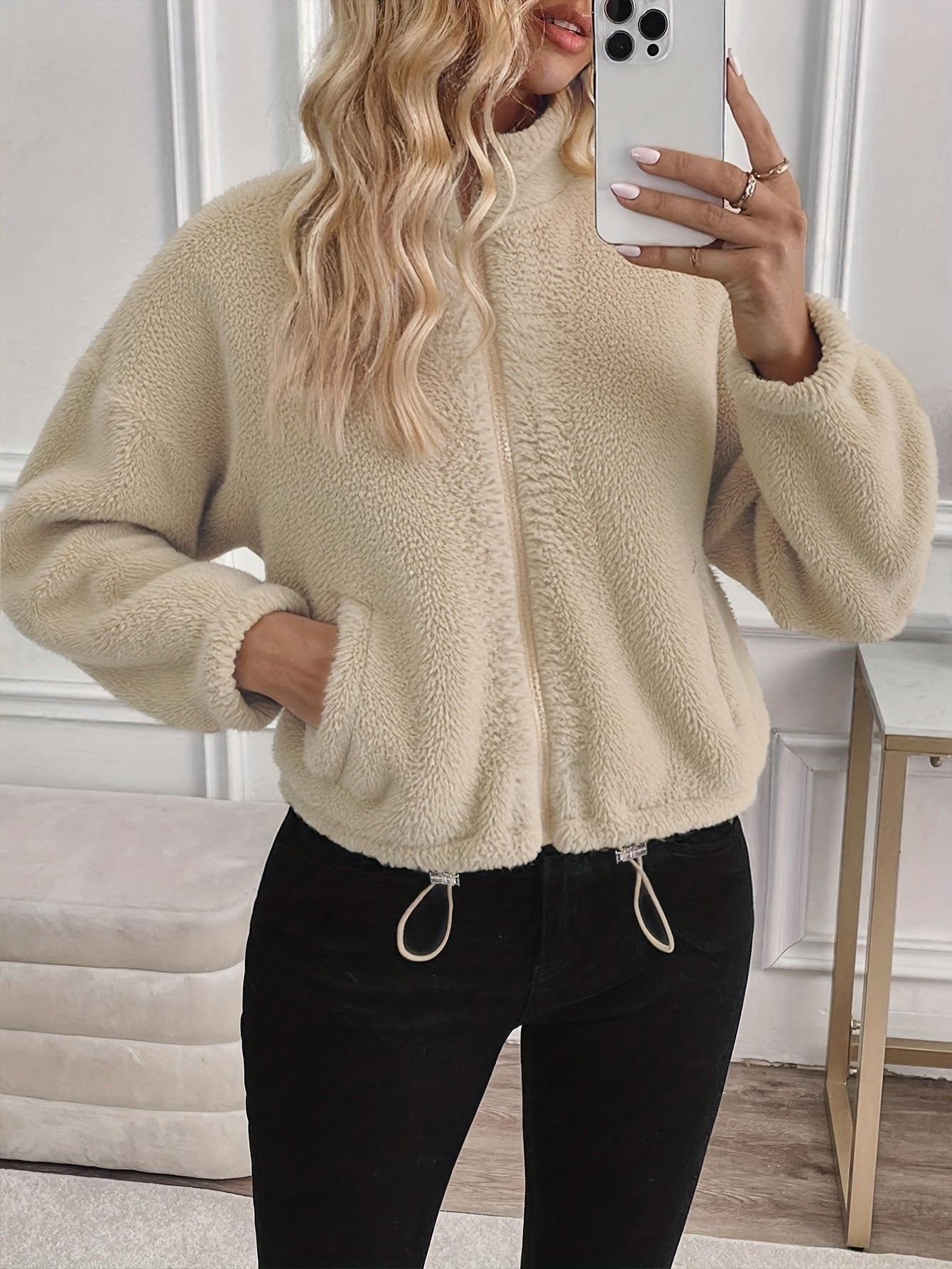 Caitlin | Cozy Zip-Up Fleece Jacket