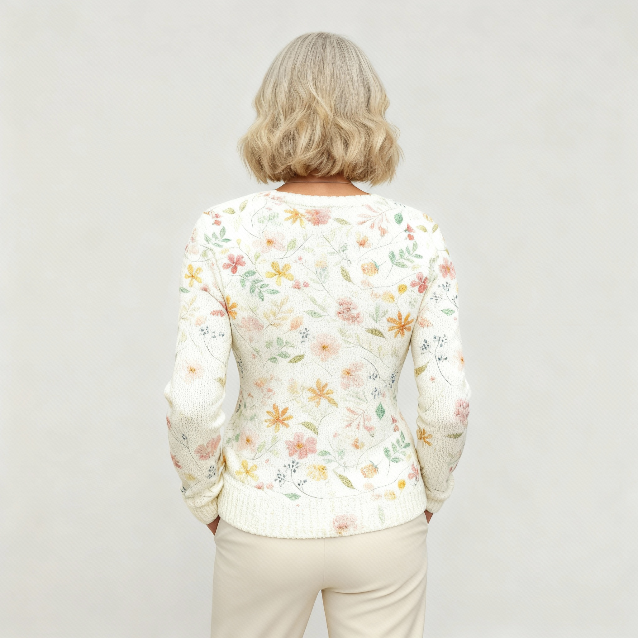 Caitlin | Vibrant Floral Cardigan