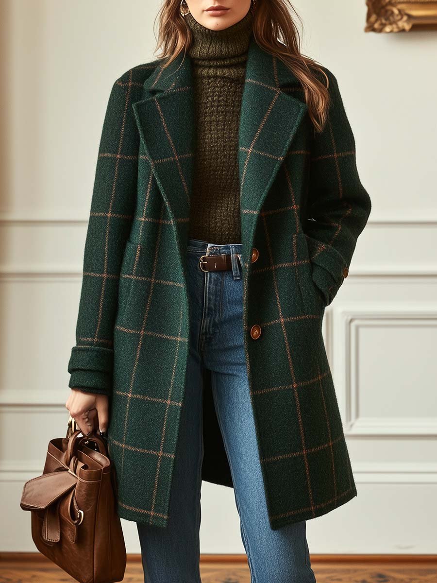 Bree | Timeless Checked Coat