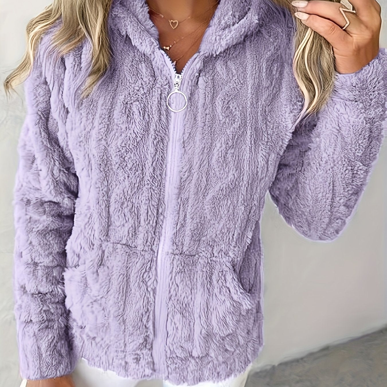 Bánach | Cozy Hooded Fleece Jacket