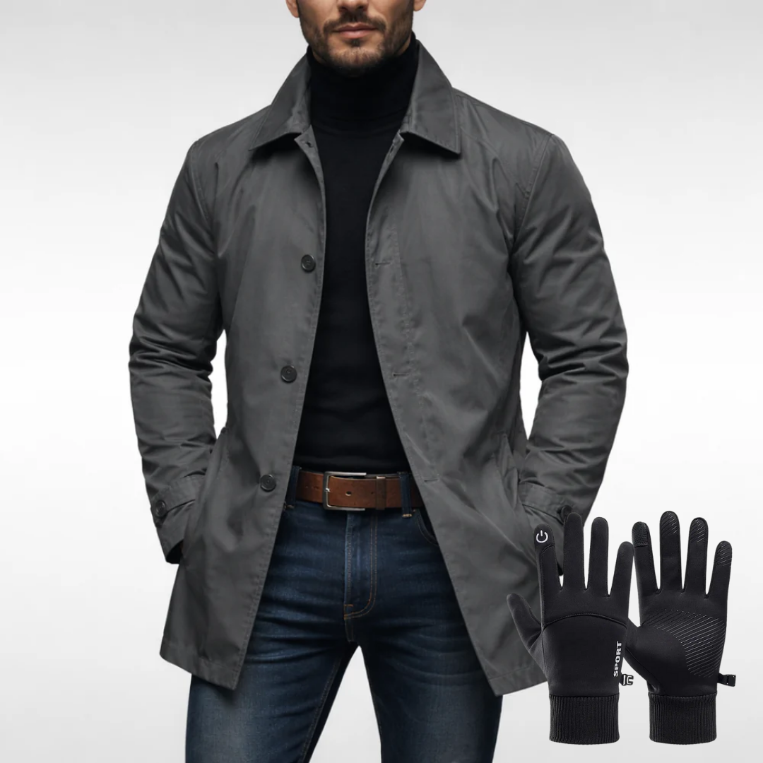 Cairde | Weatherproof Stylish Coat (+Free Thermal Gloves)