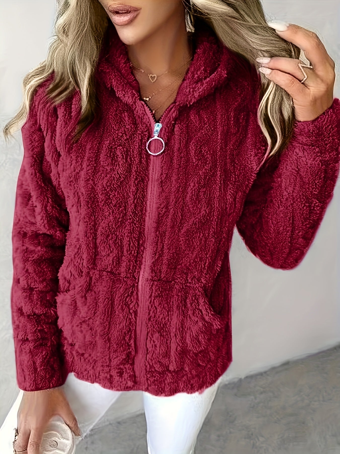 Bánach | Cozy Hooded Fleece Jacket