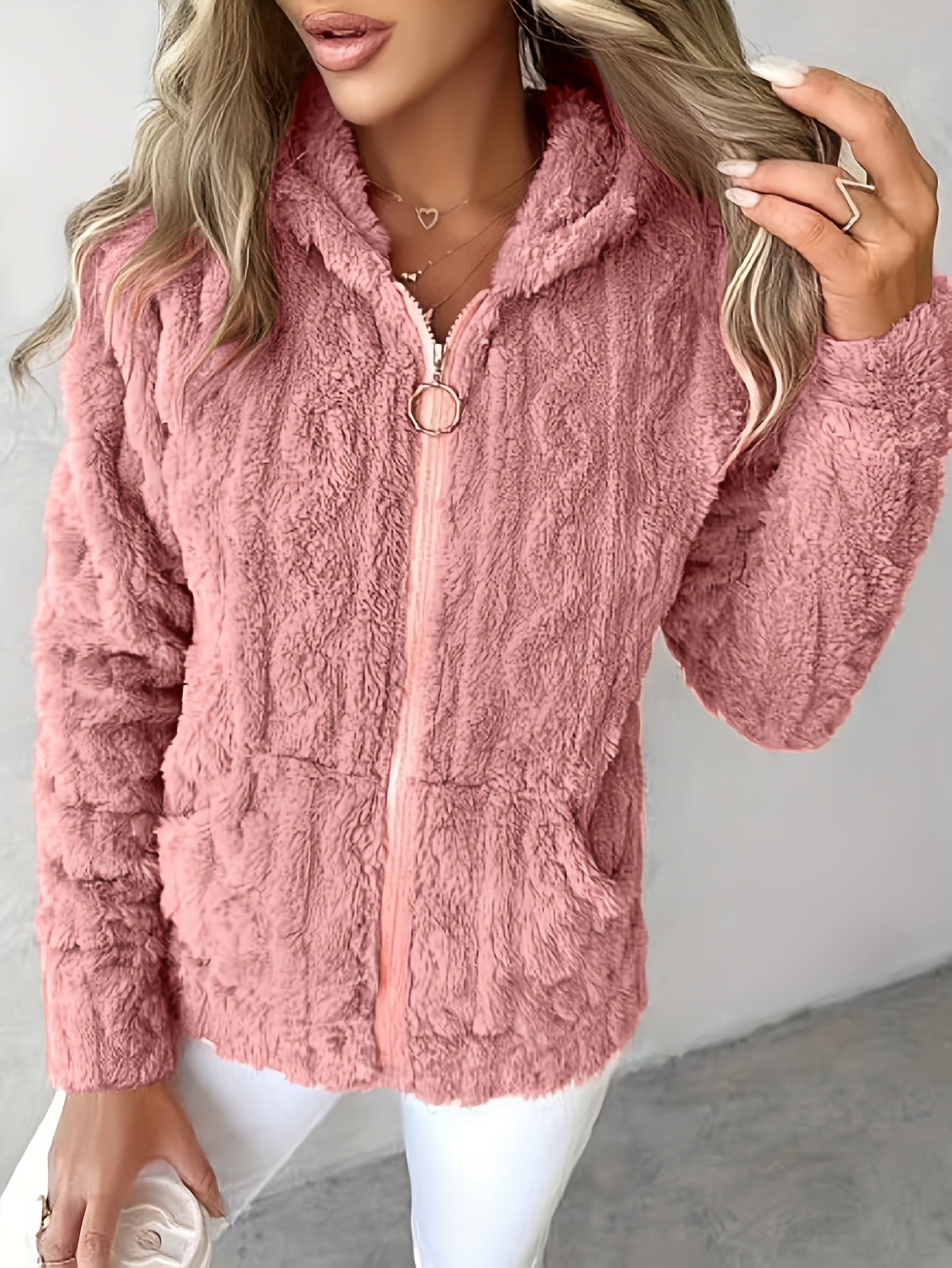 Bánach | Cozy Hooded Fleece Jacket