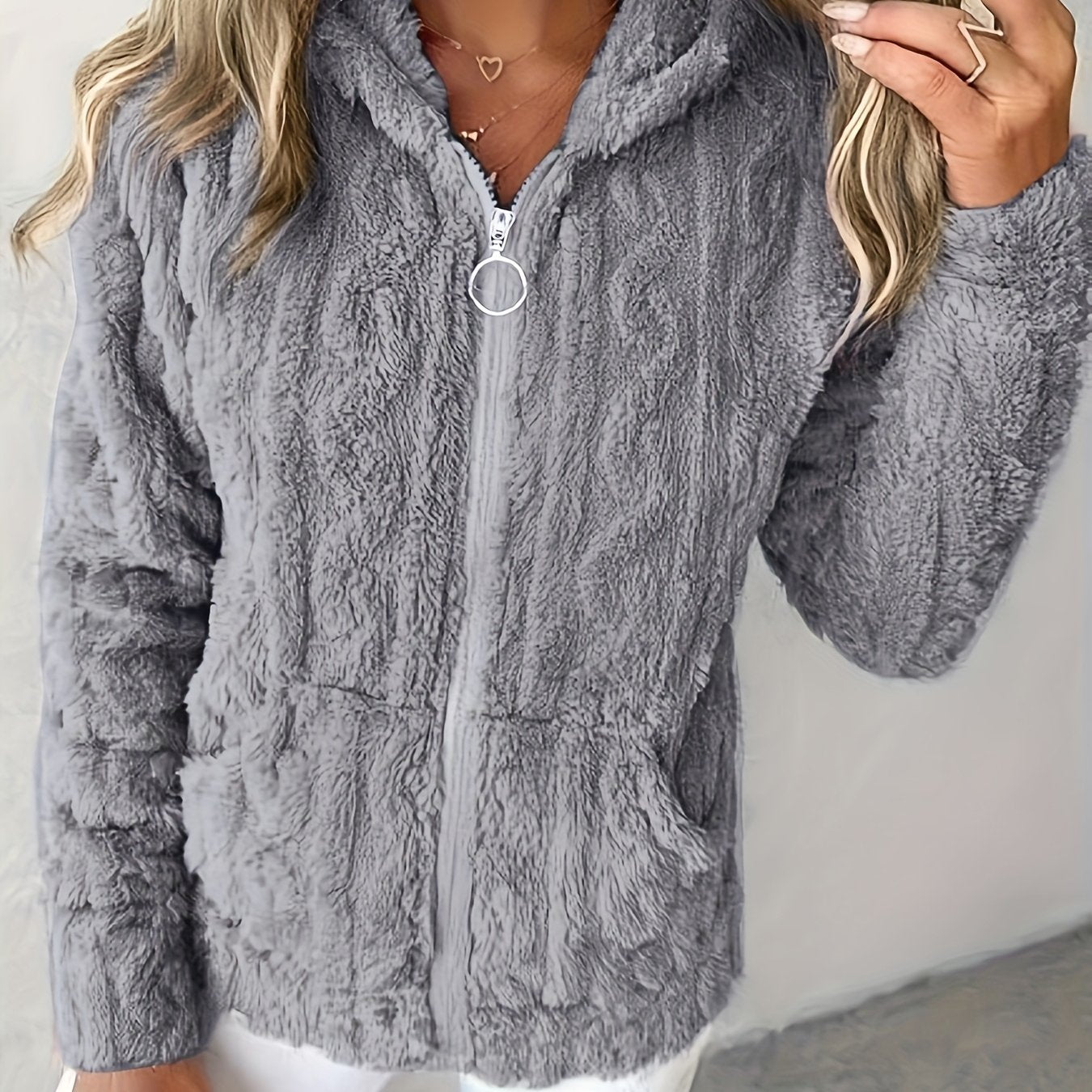 Bánach | Cozy Hooded Fleece Jacket