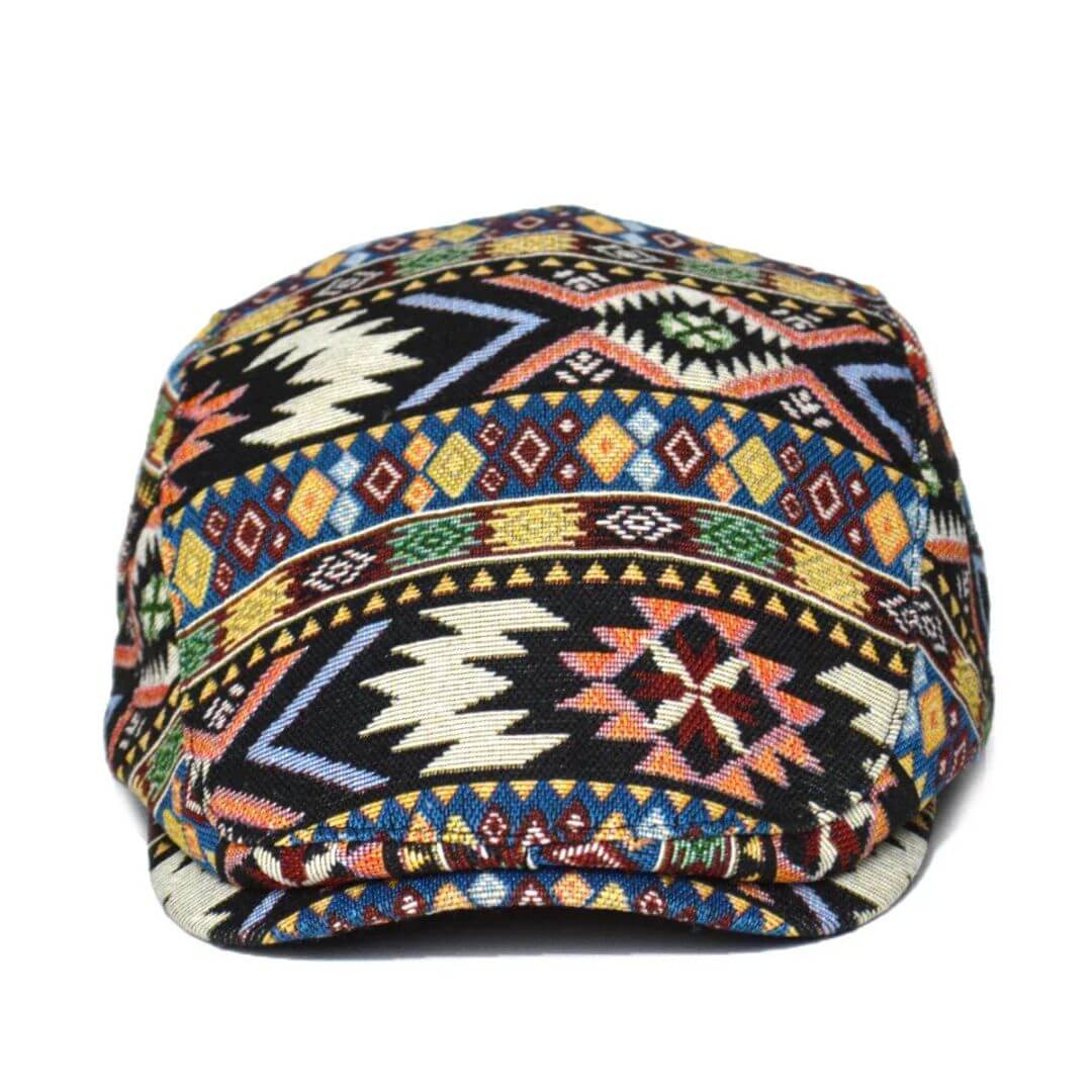 Brenna | Patterned Flat Cap (BUY 1 GET 1 FREE)