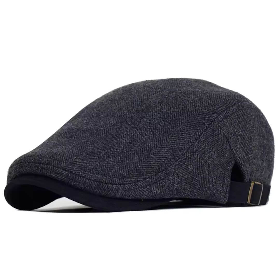 Brogue | Wool Herringbone Flat Cap (BUY 1 GET 1 FREE)