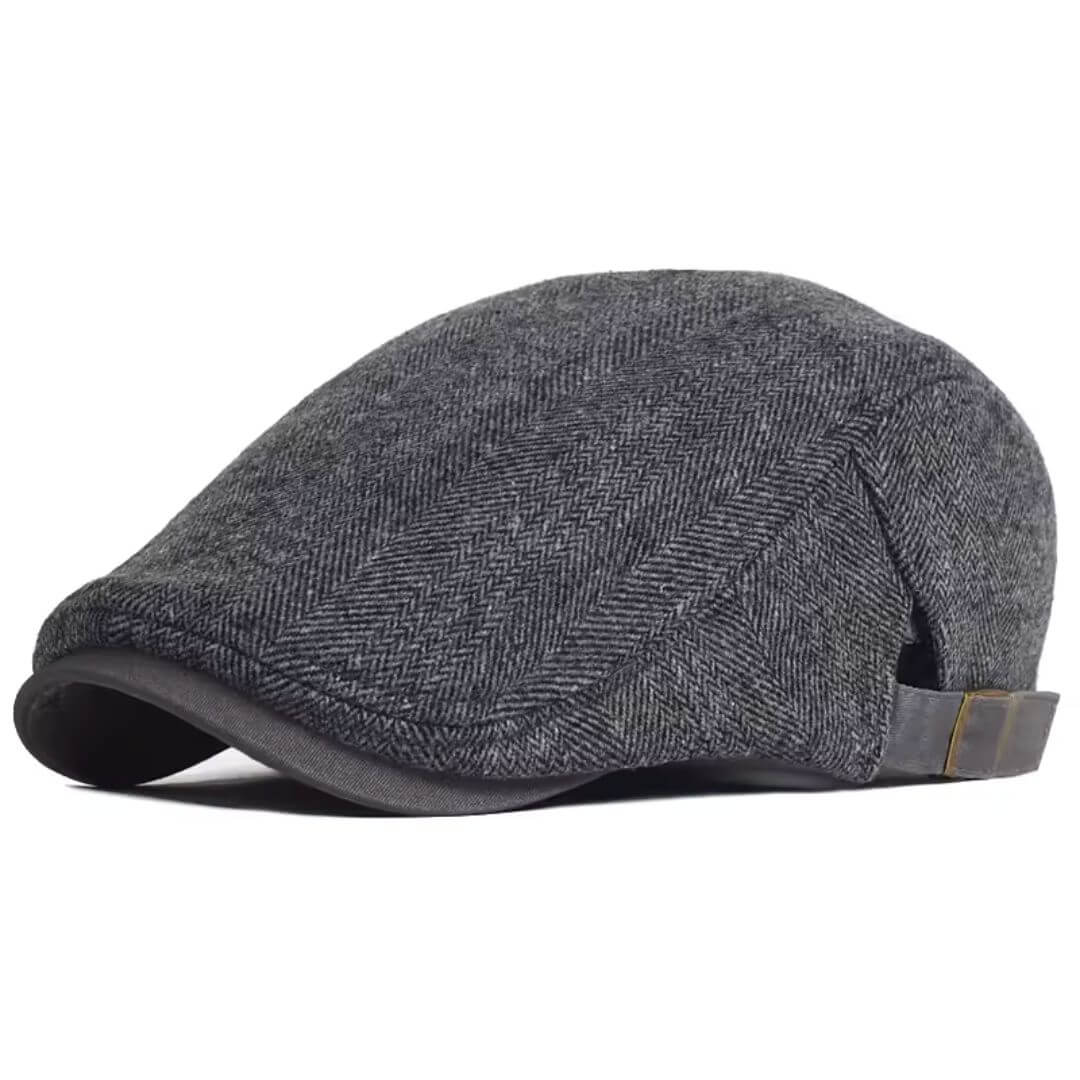 Brogue | Wool Herringbone Flat Cap (BUY 1 GET 1 FREE)