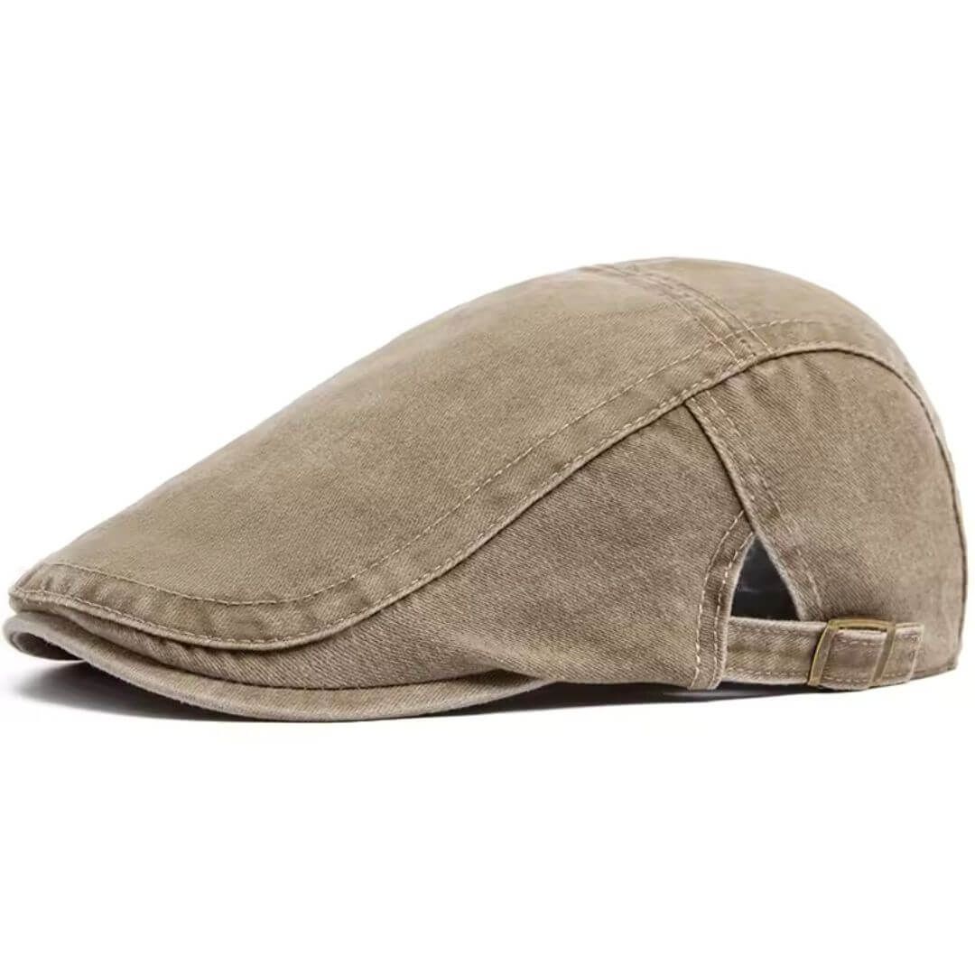 Brenna | Washed Denim Flat Cap (BUY 1 GET 1 FREE)