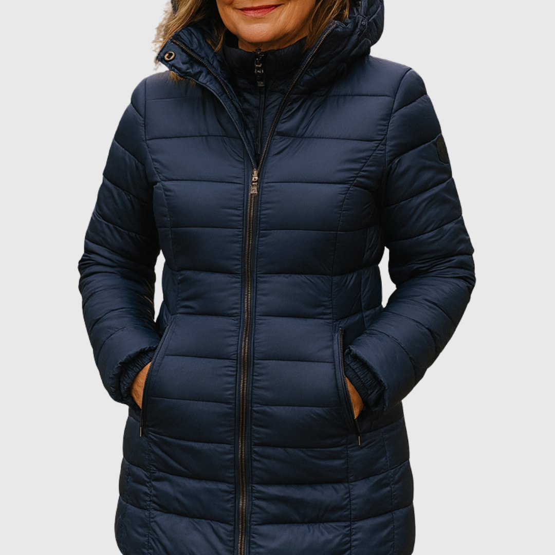 Brenna | Luxurious Long Down Jacket