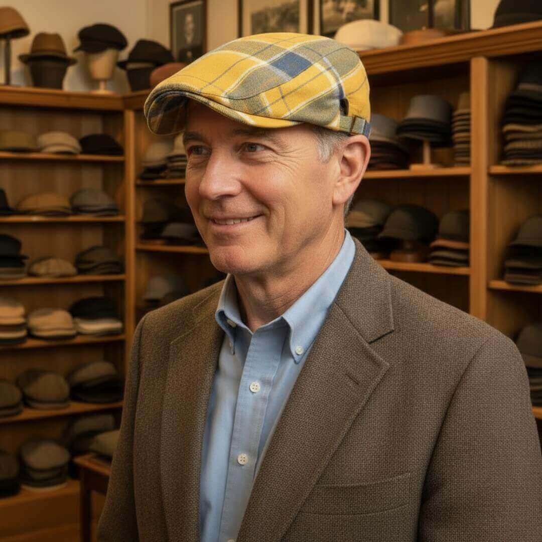 Bramble | Classic Plaid Flat Cap (BUY 1 GET 1 FREE)