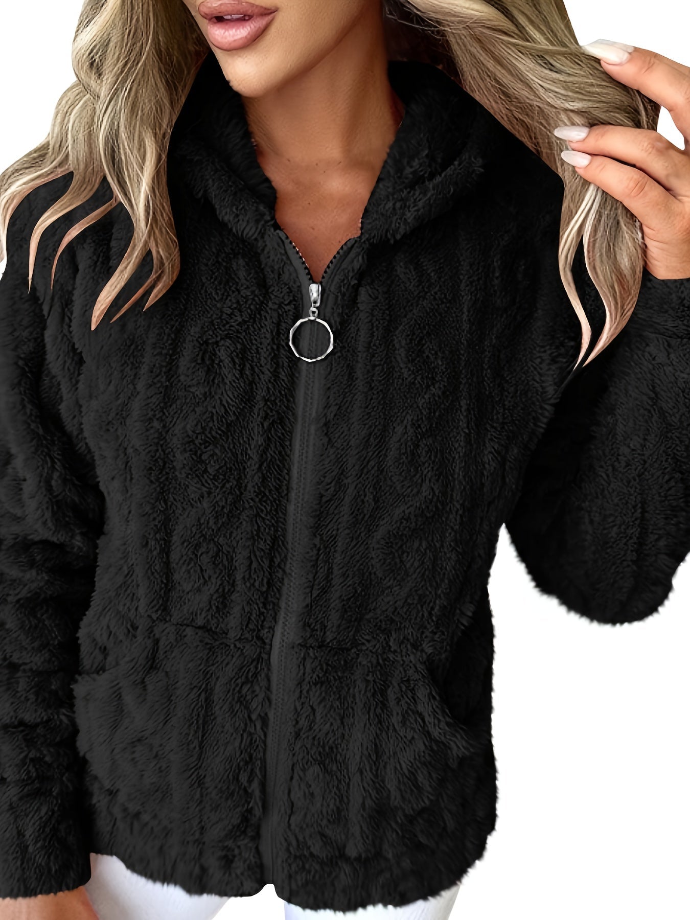 Bánach | Cozy Hooded Fleece Jacket