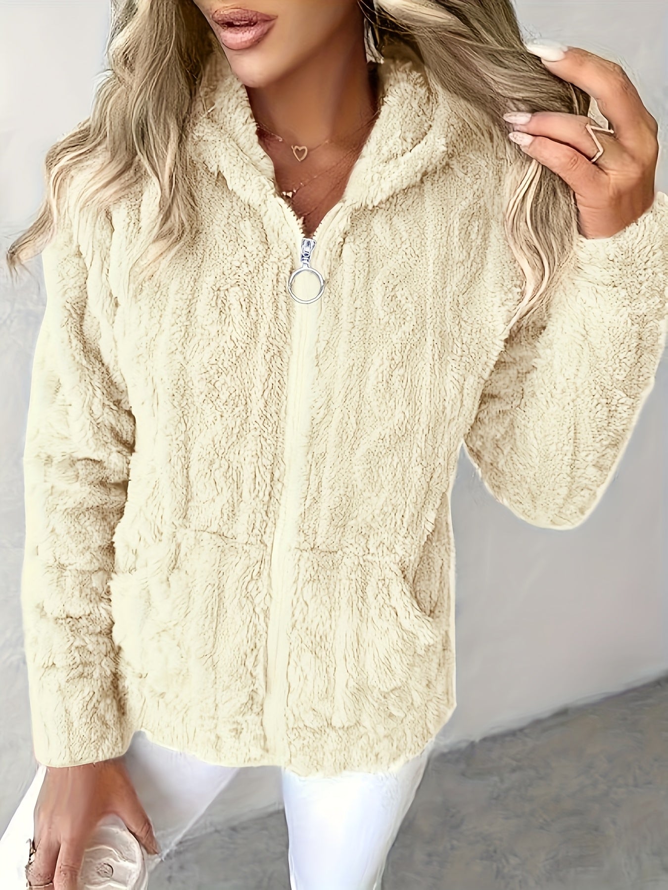 Bánach | Cozy Hooded Fleece Jacket