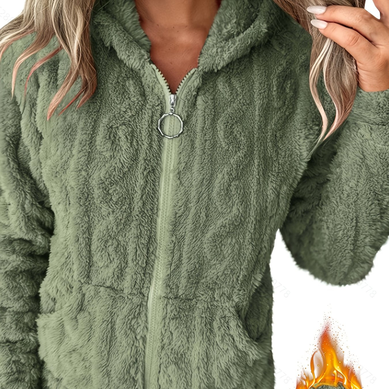 Bánach | Cozy Hooded Fleece Jacket