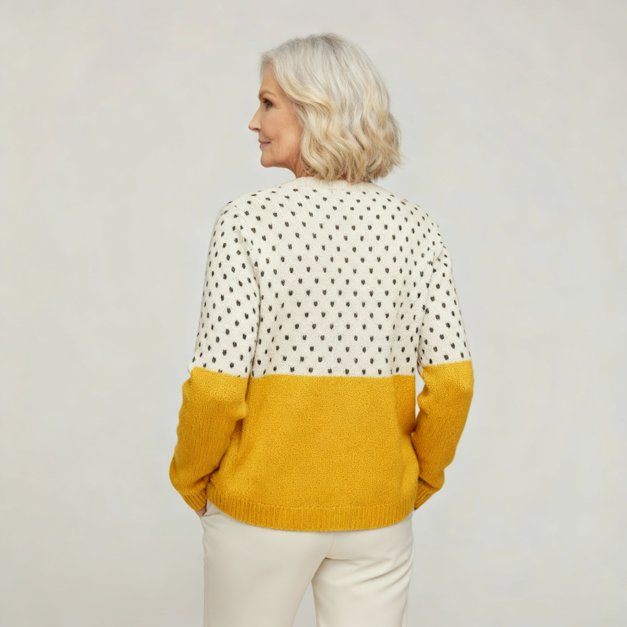 Brigid | Chic Polka Dot Cardigan