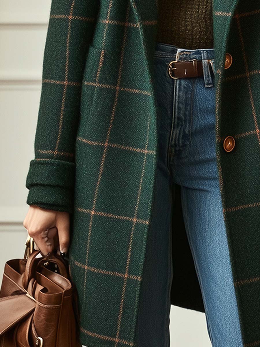 Bree | Timeless Checked Coat