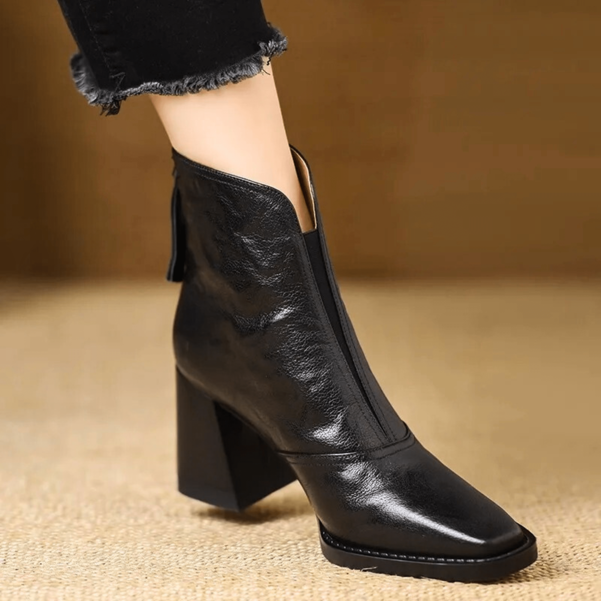Briar | Chic Urban Leather Boot (+ Free Leather Shoe Brush)